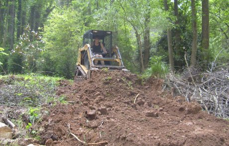 Lot clearing, trees, brush, kudzu, wisteria, trash, site, agricultural, residental, construction